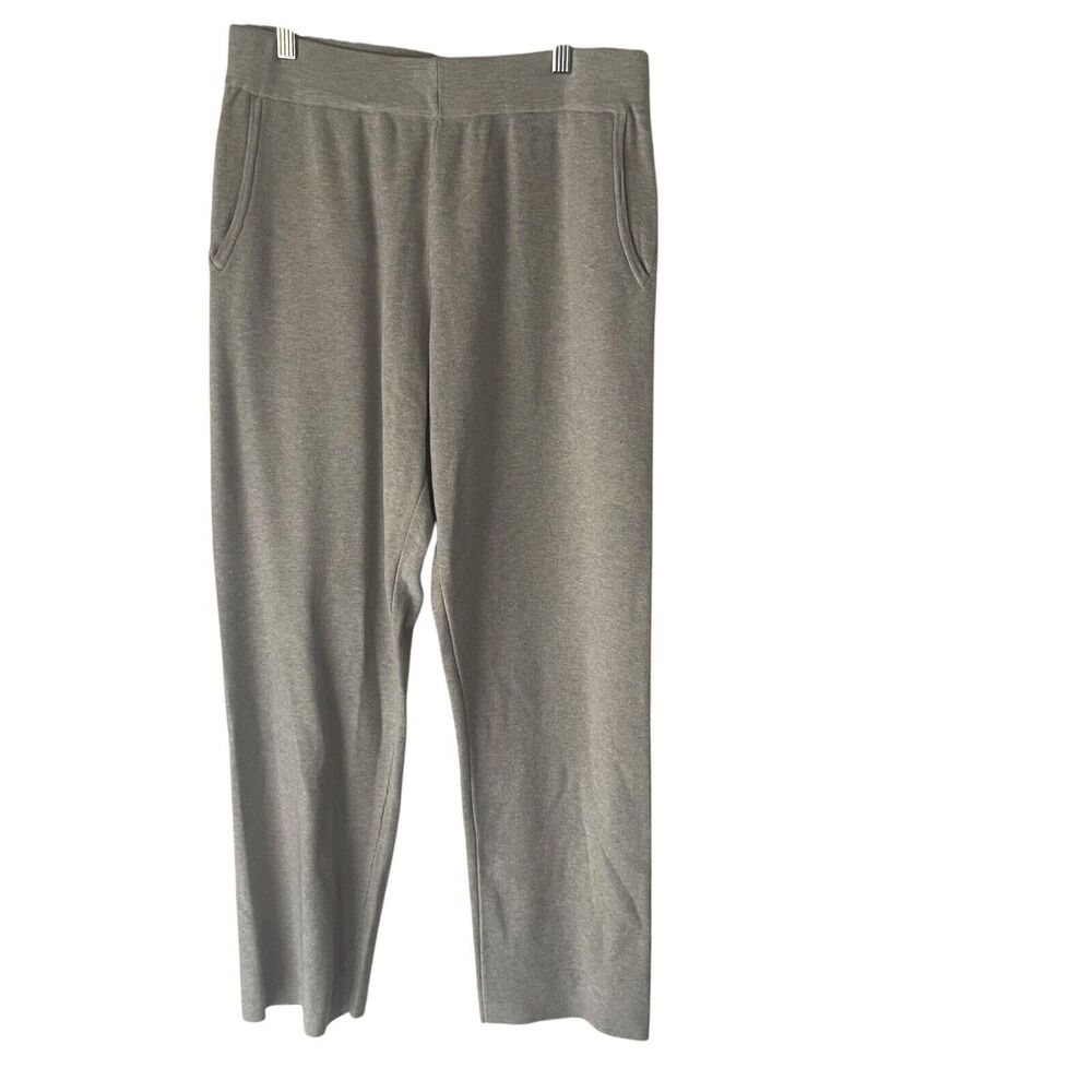 Cyrus Women's Size Medium Grey Soft Knit Loungewear‎ Minimalist Pull On Pants